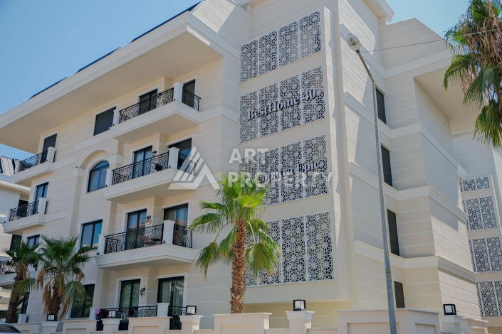 Премиальная квартира 2+1 в 300 м от пляжа Клеопатры в центре Алании - Ракурс 7