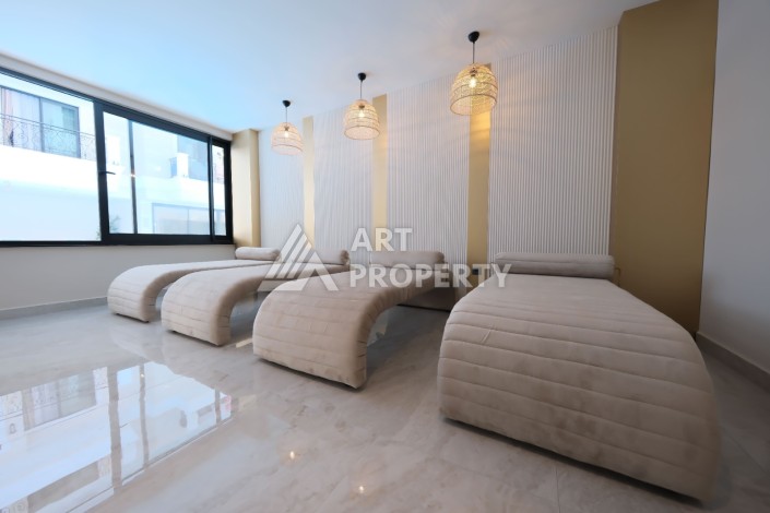 Премиальная квартира 2+1 в 300 м от пляжа Клеопатры в центре Алании - Ракурс 13