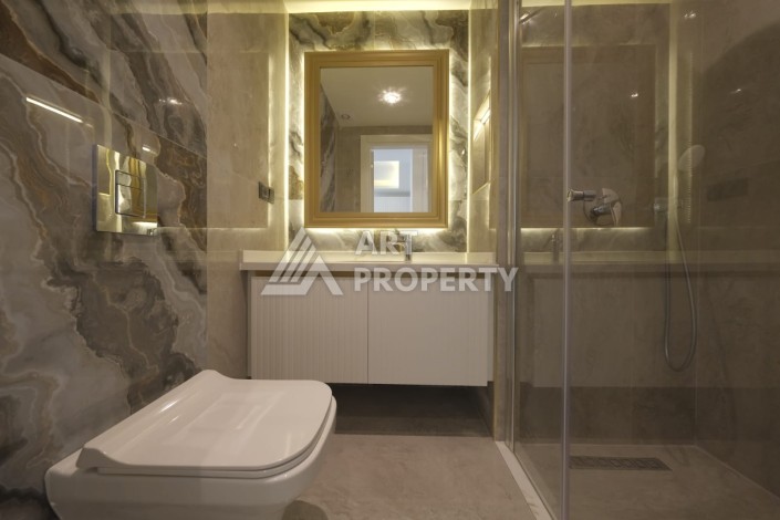 Премиальная квартира 2+1 в 300 м от пляжа Клеопатры в центре Алании - Ракурс 26