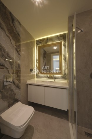 Премиальная квартира 2+1 в 300 м от пляжа Клеопатры в центре Алании - Ракурс 40