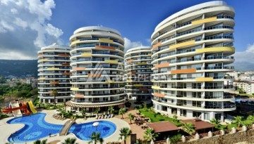 Большая квартира 2+1 с видом на море и крепость в районе Джикджилли, 110 кв.м. - Ракурс 1