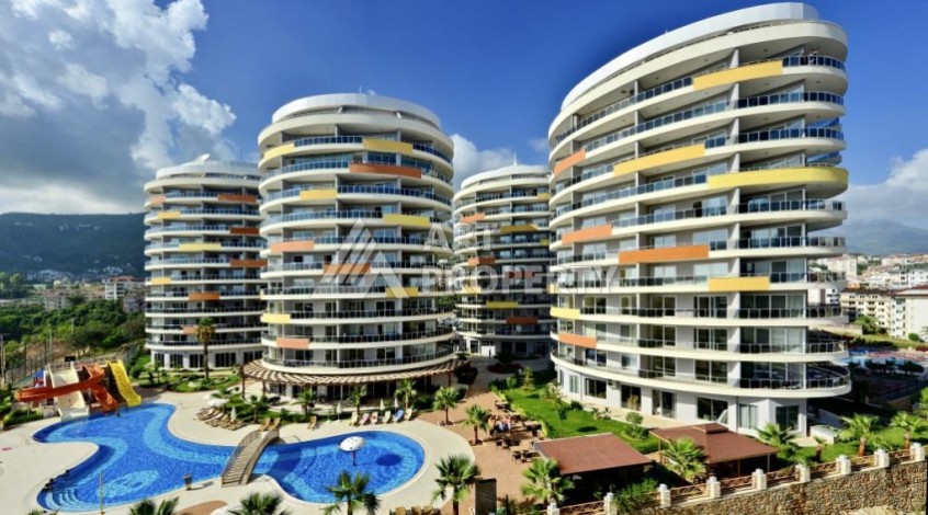 Большая квартира 2+1 с видом на море и крепость в районе Джикджилли, 110 кв.м. - Ракурс 0