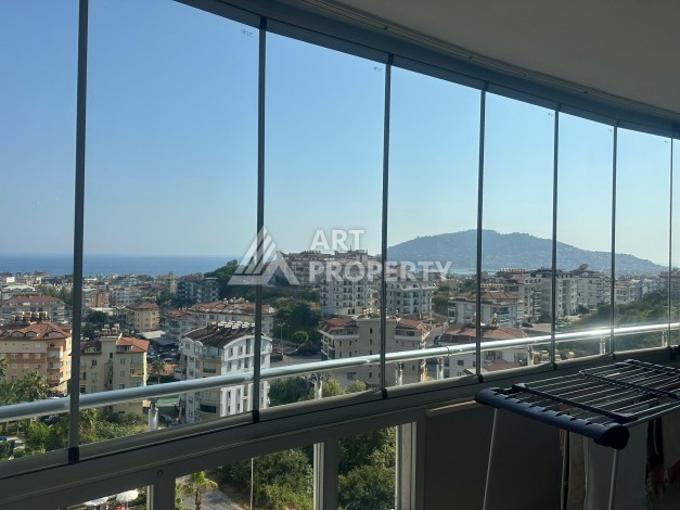 Большая квартира 2+1 с видом на море и крепость в районе Джикджилли, 110 кв.м. - Ракурс 12