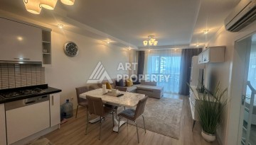 Большая квартира 2+1 с видом на море и крепость в районе Джикджилли, 110 кв.м. - Ракурс 17