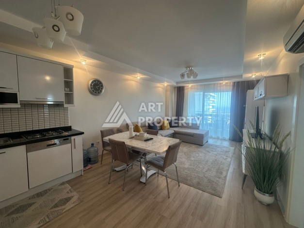 Большая квартира 2+1 с видом на море и крепость в районе Джикджилли, 110 кв.м. - Ракурс 17