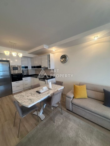 Большая квартира 2+1 с видом на море и крепость в районе Джикджилли, 110 кв.м. - Ракурс 18