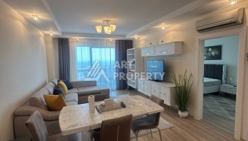 Большая квартира 2+1 с видом на море и крепость в районе Джикджилли, 110 кв.м. - Ракурс 20