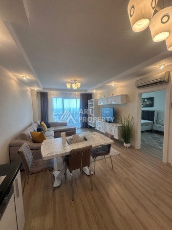 Большая квартира 2+1 с видом на море и крепость в районе Джикджилли, 110 кв.м. - Ракурс 19