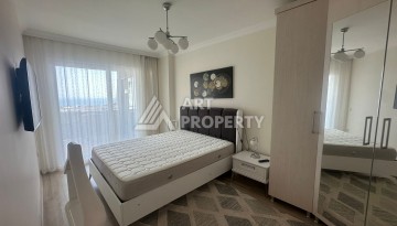 Большая квартира 2+1 с видом на море и крепость в районе Джикджилли, 110 кв.м. - Ракурс 21