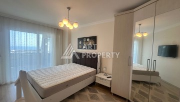 Большая квартира 2+1 с видом на море и крепость в районе Джикджилли, 110 кв.м. - Ракурс 22