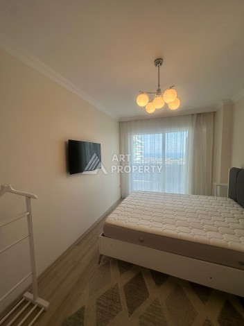 Большая квартира 2+1 с видом на море и крепость в районе Джикджилли, 110 кв.м. - Ракурс 23