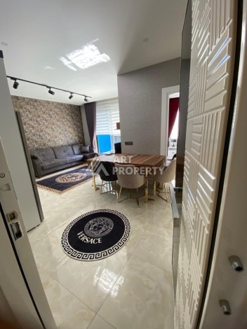 Квартира 2+1 стильной резиденции центра Алании, 80 кв.м. - Ракурс 4