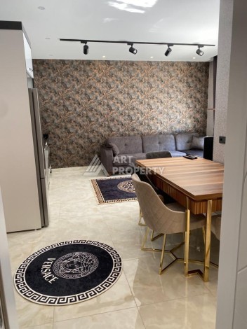 Квартира 2+1 стильной резиденции центра Алании, 80 кв.м. - Ракурс 7