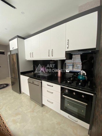 Квартира 2+1 стильной резиденции центра Алании, 80 кв.м. - Ракурс 9