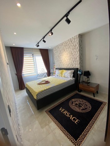 Квартира 2+1 стильной резиденции центра Алании, 80 кв.м. - Ракурс 13