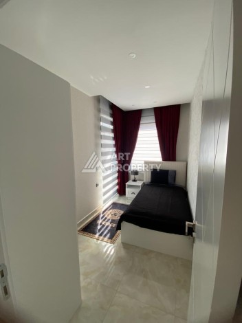 Квартира 2+1 стильной резиденции центра Алании, 80 кв.м. - Ракурс 14