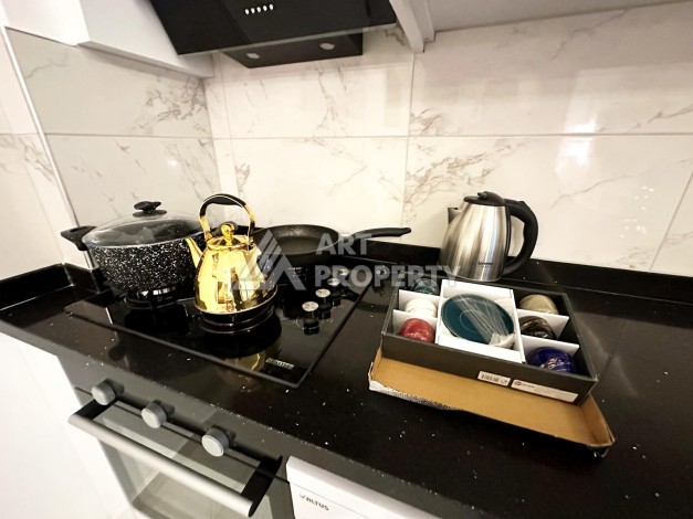 Квартира 1+1 с мебелью и техникой в Махмутларе — 700 м от моря - Ракурс 6