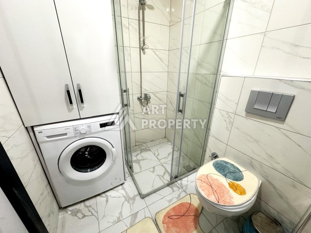 Квартира 1+1 с мебелью и техникой в Махмутларе — 700 м от моря - Ракурс 9