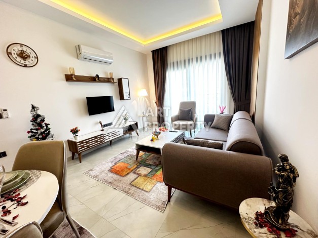 Квартира 1+1 с мебелью и техникой в Махмутларе — 700 м от моря - Ракурс 16