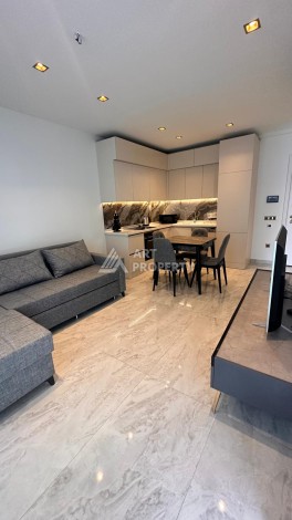 Квартира 1+1 в одном из самых люксовых проектов Алании, всего в 50 метрах от моря - Ракурс 16