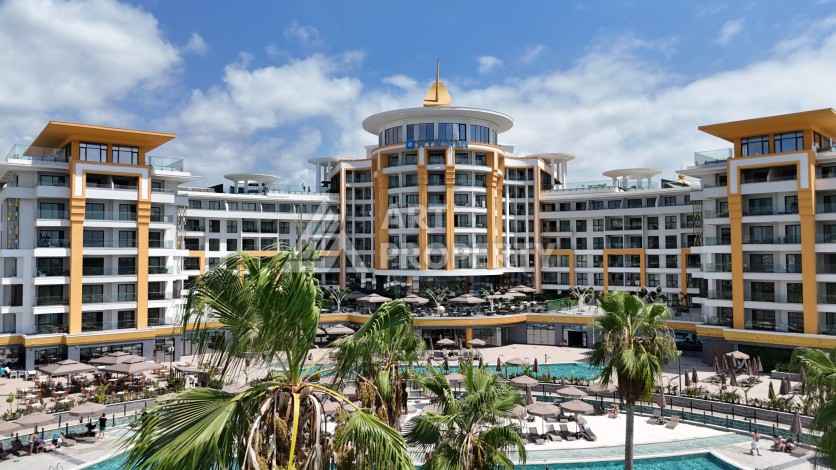 Большая квартира 3+1, 183 м² в премиум резиденции. Тюрклер, Алания - Ракурс 1