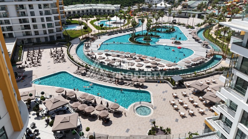 Большая квартира 3+1, 183 м² в премиум резиденции. Тюрклер, Алания - Ракурс 2