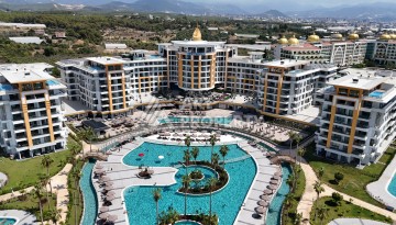 Большая квартира 3+1, 183 м² в премиум резиденции. Тюрклер, Алания - Ракурс 12