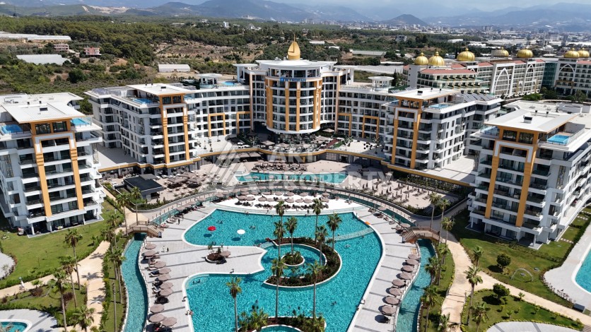 Большая квартира 3+1, 183 м² в премиум резиденции. Тюрклер, Алания - Ракурс 11