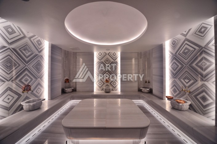 Большая квартира 3+1, 183 м² в премиум резиденции. Тюрклер, Алания - Ракурс 15