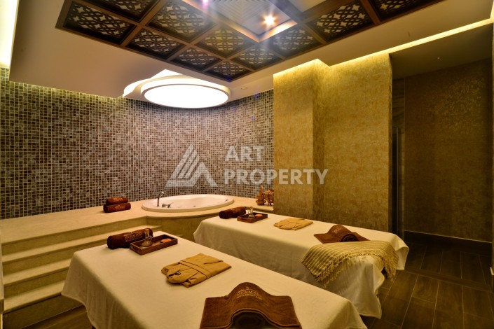 Большая квартира 3+1, 183 м² в премиум резиденции. Тюрклер, Алания - Ракурс 19