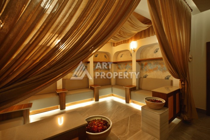 Большая квартира 3+1, 183 м² в премиум резиденции. Тюрклер, Алания - Ракурс 21