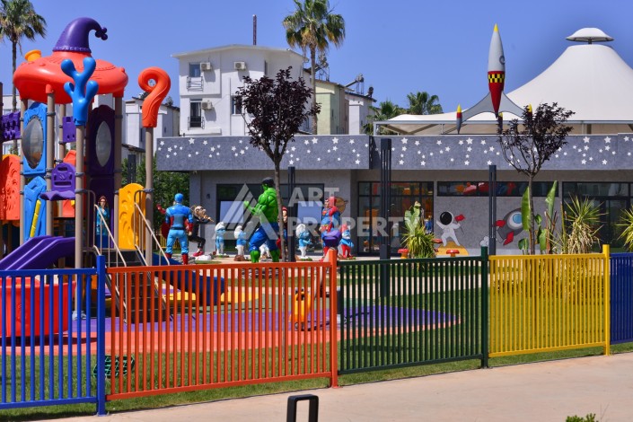 Большая квартира 3+1, 183 м² в премиум резиденции. Тюрклер, Алания - Ракурс 27