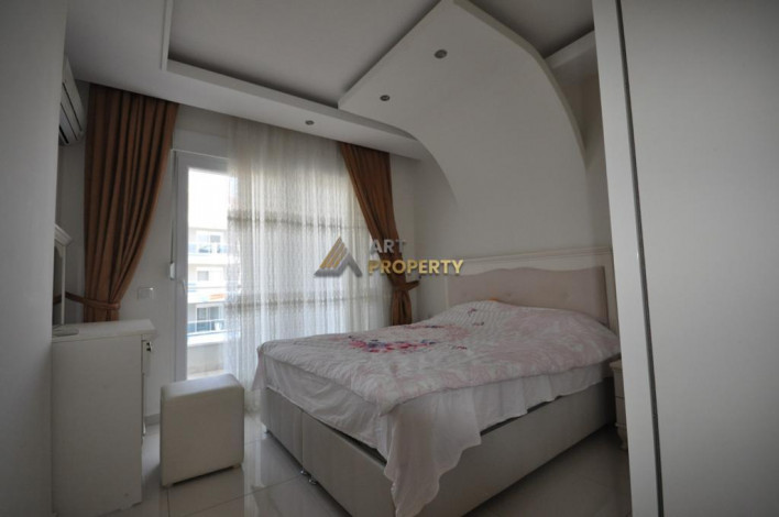 Просторная квартира 1+1 с мебелью и техникой у моря в районе Кестель, 70 м2 - Ракурс 7