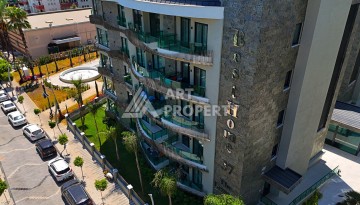 Квартира 1+1 в элитной резиденции в Центре Алании, 100 метров до моря - Ракурс 1