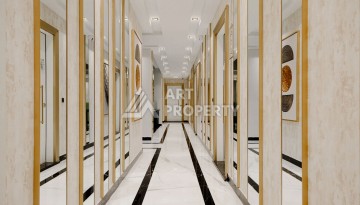 Квартира 1+1 в элитной резиденции в Центре Алании, 100 метров до моря - Ракурс 7