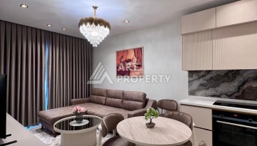 Квартира 1+1 в элитной резиденции в Центре Алании, 100 метров до моря - Ракурс 13