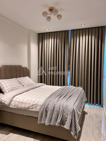 Квартира 1+1 в элитной резиденции в Центре Алании, 100 метров до моря - Ракурс 15