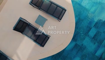 Квартира 1+1 в элитной резиденции в Центре Алании, 100 метров до моря - Ракурс 17