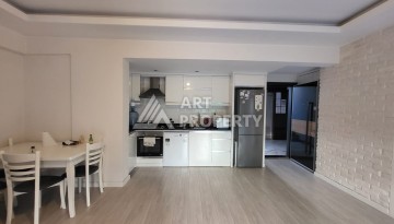 Меблированная квартира 1+1 с приватным садом в центре Алании, 58 кв.м. - Ракурс 3