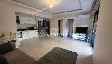 Меблированная квартира 1+1 с приватным садом в центре Алании, 58 кв.м. - Ракурс 6