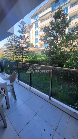 Меблированная квартира 1+1 с приватным садом в центре Алании, 58 кв.м. - Ракурс 6