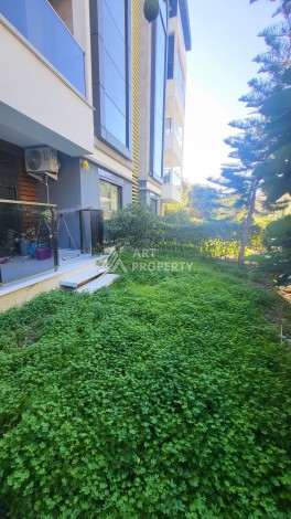 Меблированная квартира 1+1 с приватным садом в центре Алании, 58 кв.м. - Ракурс 10