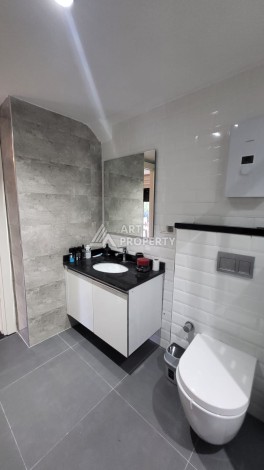 Меблированная квартира 1+1 с приватным садом в центре Алании, 58 кв.м. - Ракурс 17