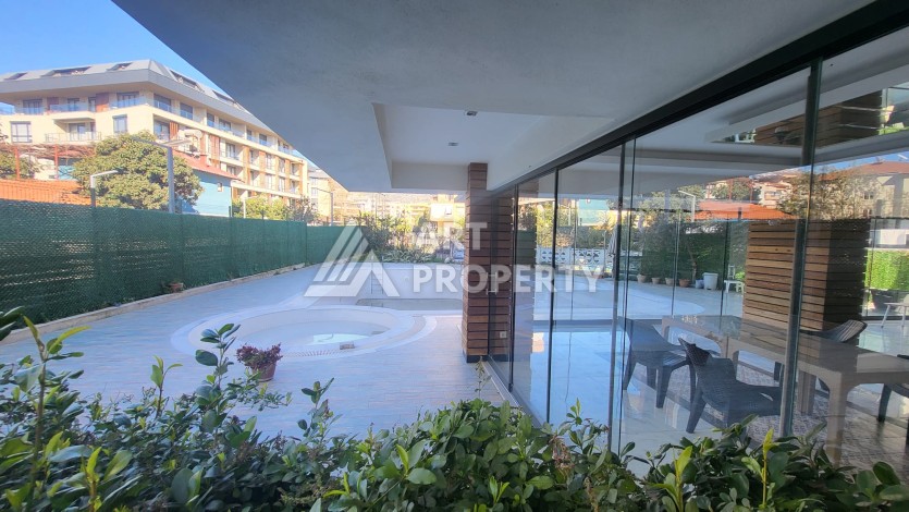 Меблированная квартира 1+1 с приватным садом в центре Алании, 58 кв.м. - Ракурс 20