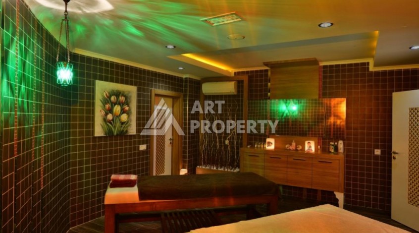 Видовая квартира 1+1 р престижной резиденции, 65 кв.м. Джикджилли, Алания - Ракурс 5