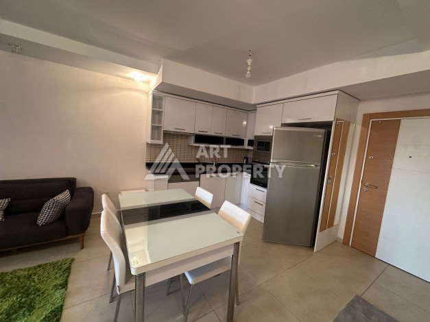 Видовая квартира 1+1 р престижной резиденции, 65 кв.м. Джикджилли, Алания - Ракурс 15