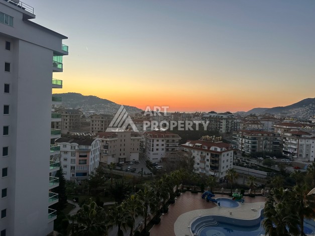 Видовая квартира 1+1 р престижной резиденции, 65 кв.м. Джикджилли, Алания - Ракурс 23