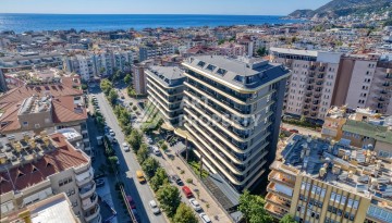 Квартира 1+1 с видом на море и горы в центре Алании, 59 кв.м. - Ракурс 2