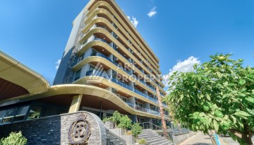 Квартира 1+1 с видом на море и горы в центре Алании, 59 кв.м. - Ракурс 3