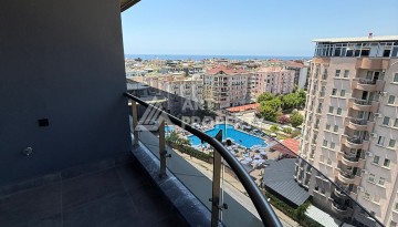 Квартира 1+1 с видом на море и горы в центре Алании, 59 кв.м. - Ракурс 14